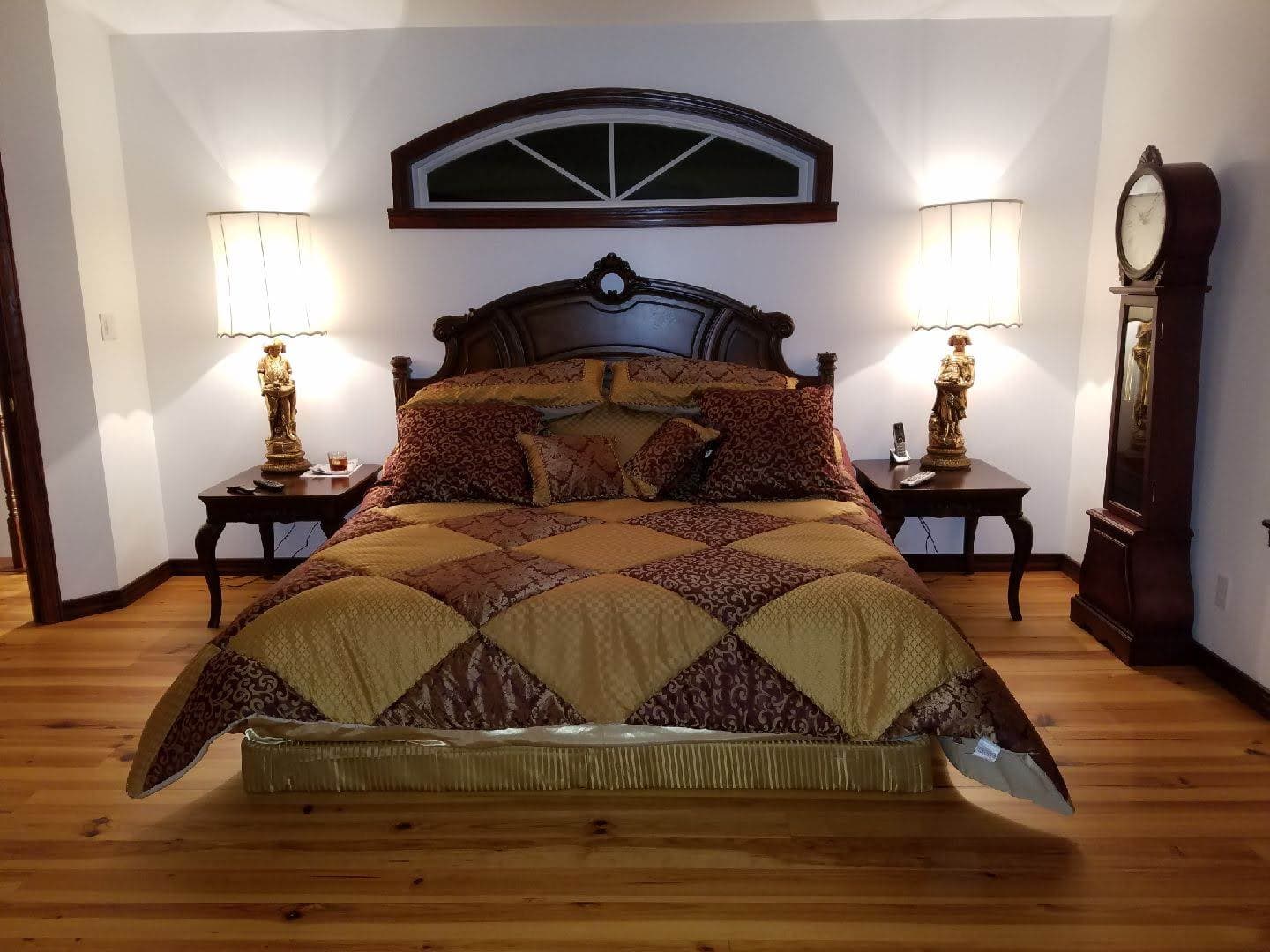 Completed home addition by Tivey Construction